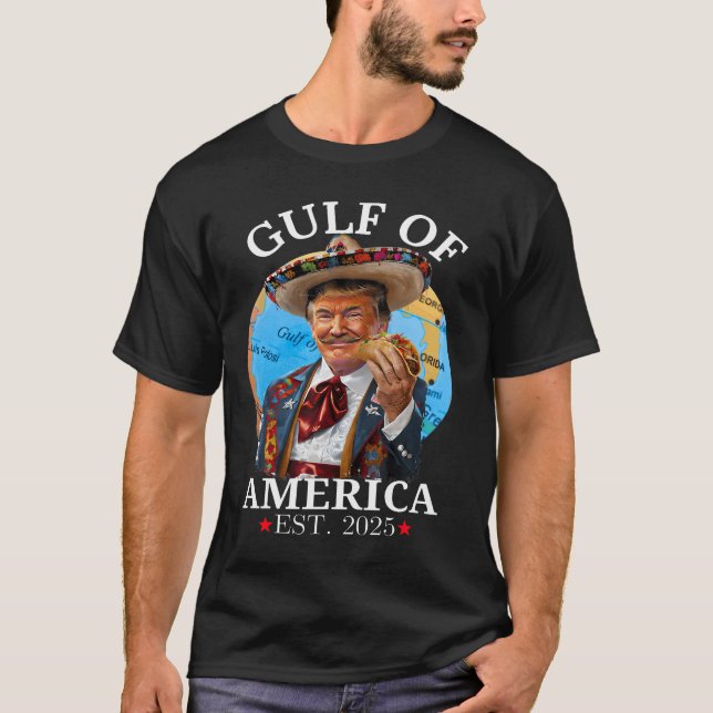 Golf von Amerika in Shirt (Vorderseite)