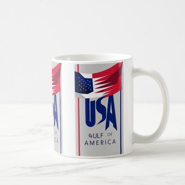 Golf von Amerika Kaffeetasse (Rechts)