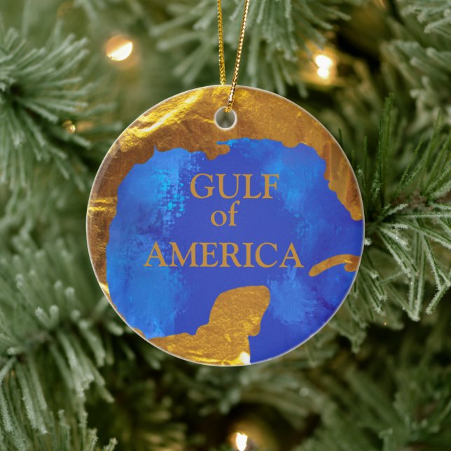 GOLF VON AMERIKA KERAMIK ORNAMENT (Baum)