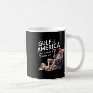 Golf von Amerika lustiger Trump Usa Beach Kaffeetasse