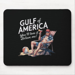Golf von Amerika lustiger Trump Usa Beach Mousepad