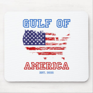 Golf von Amerika Mexiko Golf östlich 2025 US ameri Mousepad
