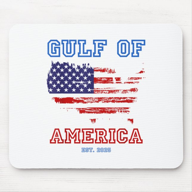 Golf von Amerika Mexiko Golf östlich 2025 US ameri Mousepad (Vorne)