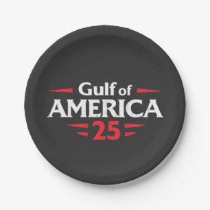 Golf von Amerika Patriotischer Amerikaner Trump US Pappteller