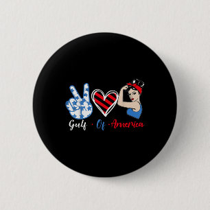 Golf von Amerika Präsident Trump 2025 Button