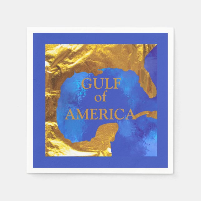 GOLF VON AMERIKA SERVIETTE (Vorderseite)