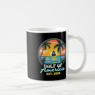 Golf von Amerika Shirt Est 2025 Retro Vintag B Kaffeetasse