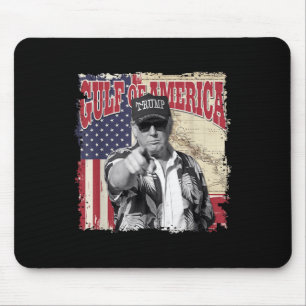 Golf von Amerika Trump vom Patrio begrüßt Mousepad