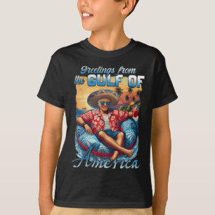 Golf von Amerika Trump vom Patrio begrüßt T-Shirt