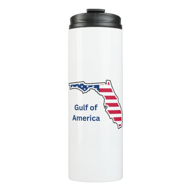 Golf von Amerika Wasserflasche Thermosbecher (Vorderseite)