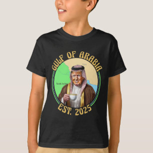 Golf von Arabien Ende 2025 Funny Trump Vintag Arab T-Shirt