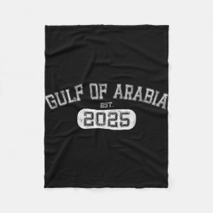 Golf von Arabien Ende 2025 Trump Arabischer Golf F Fleecedecke