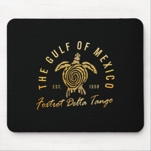 Golf von Funny Mexico Foxtrots Deltas Tangos Turtl Mousepad