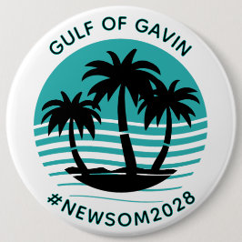 Golf von Gavin | Funny Political Humor Large Button