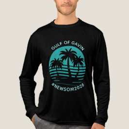 Golf von Gavin | Witziger politischer Humor Tri-Blend Shirt