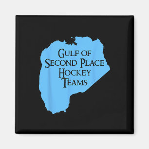 Golf von Hockey-Mannschaften auf dem 2. Platz unte Magnet