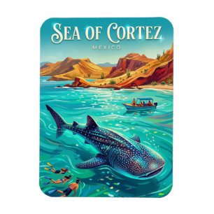 Golf von Kalifornien Mexiko Magnet