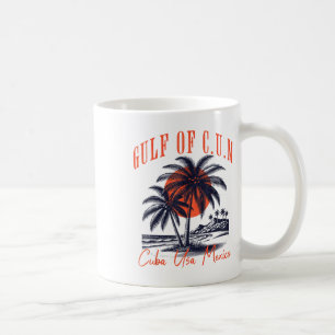 Golf von Kuba USA Mexiko Kaffeetasse