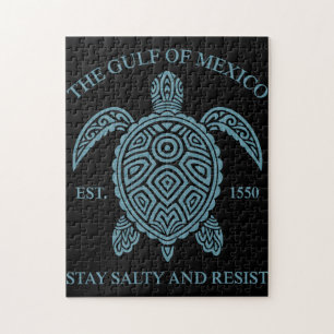 Golf von Mexiko ESTD 1550 Bleibe Salty and Resist