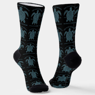 Golf von Mexiko ESTD 1550 Bleibe Salty and Resist Socken