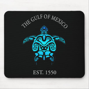 Golf von Mexiko Forever Turtle T - Shirt.png Mousepad