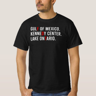 Golf von Mexiko Kennedy Center Lake Ontario T-Shirt