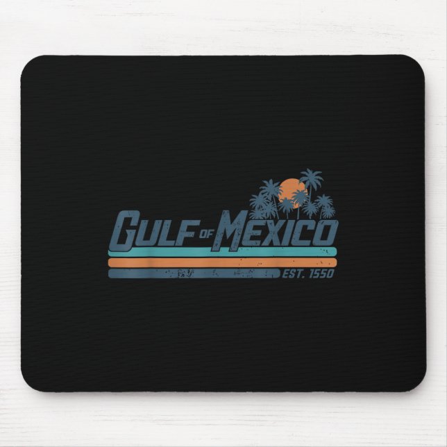 Golf von Mexiko  Mousepad (Vorne)