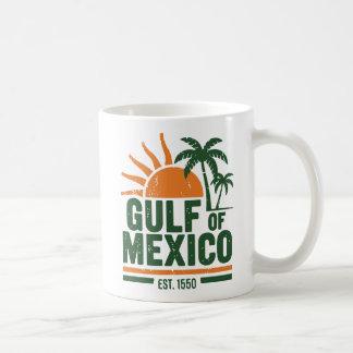 Golf von Mexiko Retro Travel Souvenir Kaffeetasse