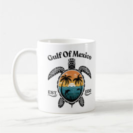 Golf von Mexiko - Schildkröte östlich 1550 Golf vo Kaffeetasse