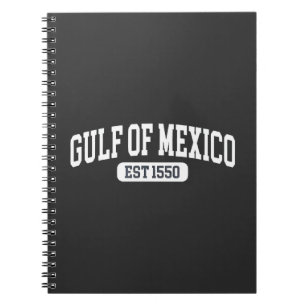 Golf von Mexiko Seit 1550 Amerika Spaß Notizblock
