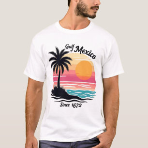 Golf von Mexiko seit 1672 - Anti-Trump-Mexikaner T-Shirt