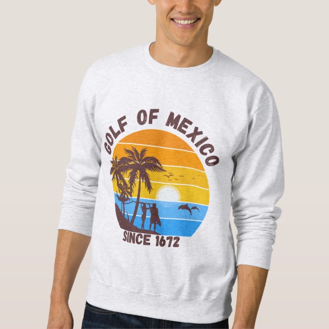 GOLF VON MEXIKO SEIT 1672 SWEATSHIRT (Vorderseite)