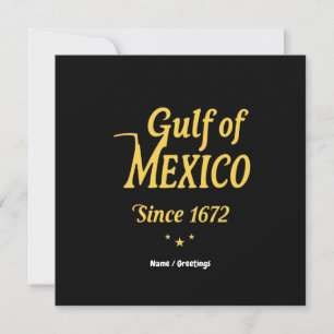Golf von Mexiko Seit 1672 tauchen Sie tief in die  Einladung