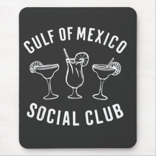 Golf von Mexiko Social Club Funny Retro Mousepad
