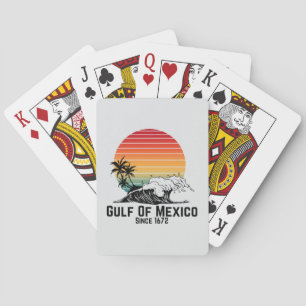 Golf von Mexiko Spielkarten