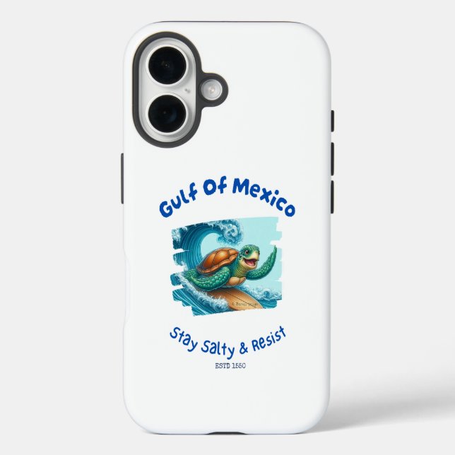 Golf von Mexiko - Turtle IPhone 16 Fall iPhone 16 Hülle (Rückseite)