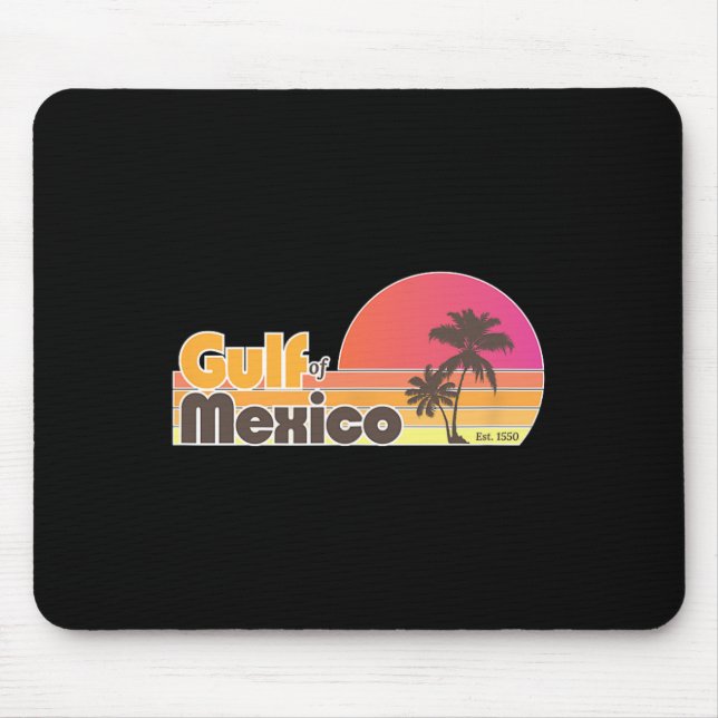 Golf von Mexiko Vintag Mousepad (Vorne)