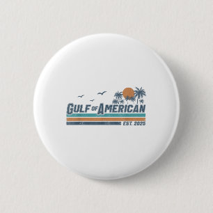Golf von uns Amerika Est 2025 Retro Vintag Beach M Button
