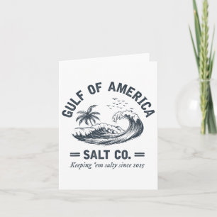 Golf von uns Amerika Salty seit 2025 Funny Mexico  Karte