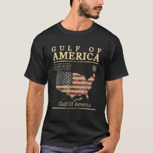 Golf von US Amerika nach 2025 Amerikanische Flag M T-Shirt