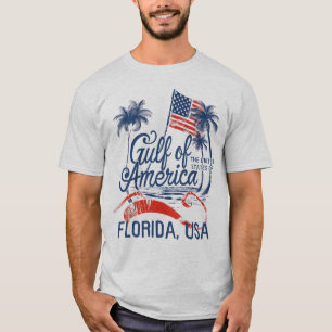 Golf von USA Amerika 2025 Florida Amerikanische Fl T-Shirt