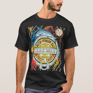 Golf-Wachs durch British-Petroleum T-Shirt
