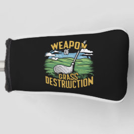 Golf-Waffe der Grasvernichtungskunst Golf Headcover
