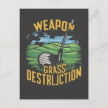 Golf-Waffe der Grasvernichtungskunst