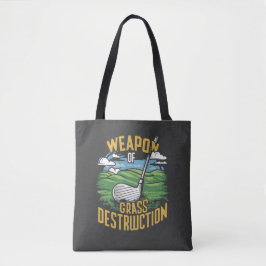 Golf-Waffe der Grasvernichtungskunst Tasche
