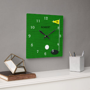Golf Wanduhr