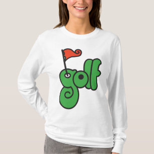 Golf Wang Lebendiges Grün und Rot T-Shirt