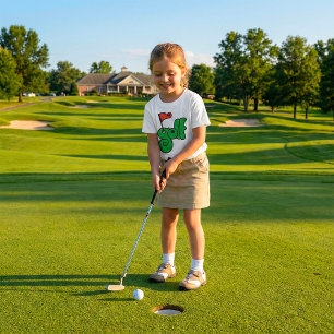 Golf Wang Lebendiges Grün und Rot T-Shirt