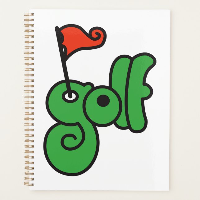 Golf Wang Vert et Rouge Vibrants (Devant)