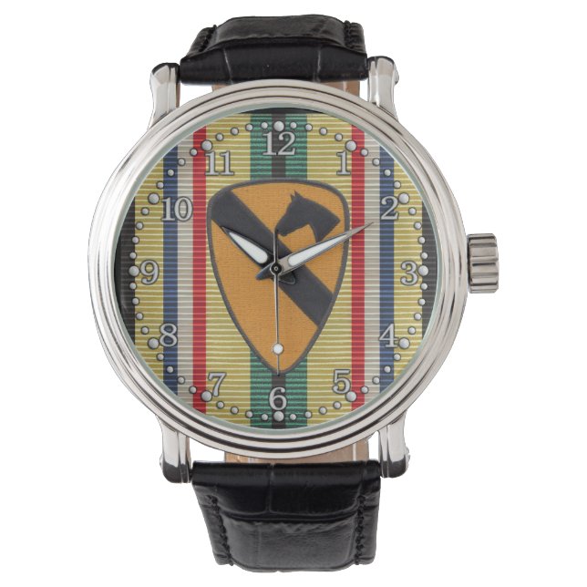 Golf War 1. Kavallerieabteilung Beobachtung Armbanduhr (Vorderseite)